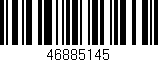Código de barras (EAN, GTIN, SKU, ISBN): '46885145'