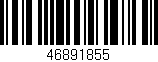 Código de barras (EAN, GTIN, SKU, ISBN): '46891855'