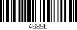 Código de barras (EAN, GTIN, SKU, ISBN): '46896'