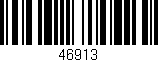 Código de barras (EAN, GTIN, SKU, ISBN): '46913'
