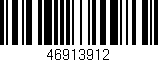 Código de barras (EAN, GTIN, SKU, ISBN): '46913912'