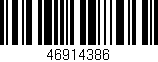 Código de barras (EAN, GTIN, SKU, ISBN): '46914386'