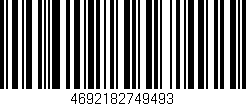 Código de barras (EAN, GTIN, SKU, ISBN): '4692182749493'