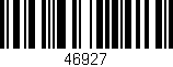 Código de barras (EAN, GTIN, SKU, ISBN): '46927'