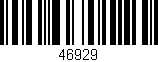 Código de barras (EAN, GTIN, SKU, ISBN): '46929'