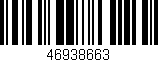 Código de barras (EAN, GTIN, SKU, ISBN): '46938663'