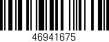 Código de barras (EAN, GTIN, SKU, ISBN): '46941675'