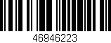 Código de barras (EAN, GTIN, SKU, ISBN): '46946223'