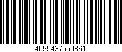Código de barras (EAN, GTIN, SKU, ISBN): '4695437559861'