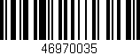 Código de barras (EAN, GTIN, SKU, ISBN): '46970035'