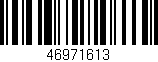 Código de barras (EAN, GTIN, SKU, ISBN): '46971613'