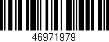 Código de barras (EAN, GTIN, SKU, ISBN): '46971979'