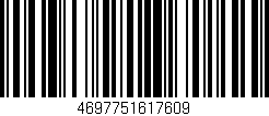 Código de barras (EAN, GTIN, SKU, ISBN): '4697751617609'