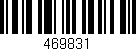 Código de barras (EAN, GTIN, SKU, ISBN): '469831'