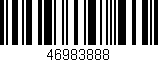 Código de barras (EAN, GTIN, SKU, ISBN): '46983888'