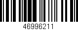 Código de barras (EAN, GTIN, SKU, ISBN): '46996211'