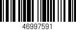 Código de barras (EAN, GTIN, SKU, ISBN): '46997591'