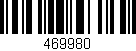 Código de barras (EAN, GTIN, SKU, ISBN): '469980'
