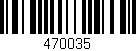 Código de barras (EAN, GTIN, SKU, ISBN): '470035'