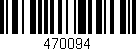 Código de barras (EAN, GTIN, SKU, ISBN): '470094'