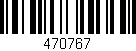 Código de barras (EAN, GTIN, SKU, ISBN): '470767'