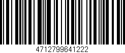 Código de barras (EAN, GTIN, SKU, ISBN): '4712799641222'