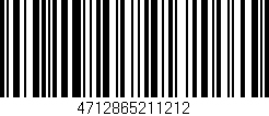 Código de barras (EAN, GTIN, SKU, ISBN): '4712865211212'