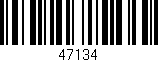 Código de barras (EAN, GTIN, SKU, ISBN): '47134'