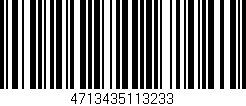 Código de barras (EAN, GTIN, SKU, ISBN): '4713435113233'