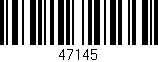 Código de barras (EAN, GTIN, SKU, ISBN): '47145'