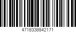 Código de barras (EAN, GTIN, SKU, ISBN): '4718338942171'