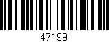 Código de barras (EAN, GTIN, SKU, ISBN): '47199'