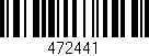 Código de barras (EAN, GTIN, SKU, ISBN): '472441'