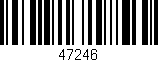 Código de barras (EAN, GTIN, SKU, ISBN): '47246'