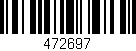 Código de barras (EAN, GTIN, SKU, ISBN): '472697'