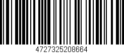 Código de barras (EAN, GTIN, SKU, ISBN): '4727325208664'