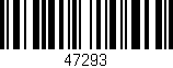 Código de barras (EAN, GTIN, SKU, ISBN): '47293'