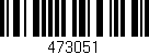 Código de barras (EAN, GTIN, SKU, ISBN): '473051'