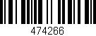 Código de barras (EAN, GTIN, SKU, ISBN): '474266'