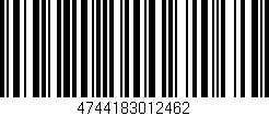 Código de barras (EAN, GTIN, SKU, ISBN): '4744183012462'