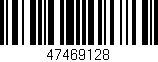 Código de barras (EAN, GTIN, SKU, ISBN): '47469128'
