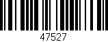 Código de barras (EAN, GTIN, SKU, ISBN): '47527'