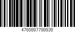 Código de barras (EAN, GTIN, SKU, ISBN): '4760887798938'