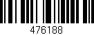 Código de barras (EAN, GTIN, SKU, ISBN): '476188'