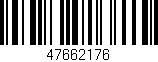 Código de barras (EAN, GTIN, SKU, ISBN): '47662176'