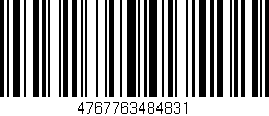 Código de barras (EAN, GTIN, SKU, ISBN): '4767763484831'