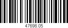 Código de barras (EAN, GTIN, SKU, ISBN): '47696.05'
