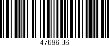 Código de barras (EAN, GTIN, SKU, ISBN): '47696.06'