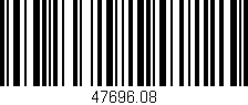 Código de barras (EAN, GTIN, SKU, ISBN): '47696.08'
