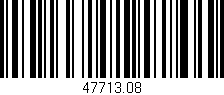 Código de barras (EAN, GTIN, SKU, ISBN): '47713.08'